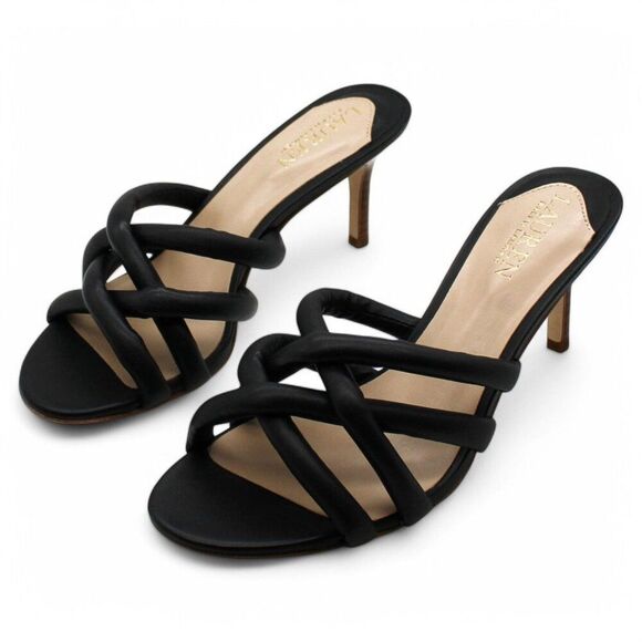 Lauren Ralph Lauren  Liliana Sandal (Black) Women S Shoes - Picture 4 of 9